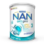 Смесь молочная, NAN (НАН) 800 г 3 Премиум Оптипро с 12 мес