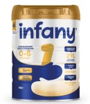 Смесь, Infany (Инфани) 700 г 1 с 0-6 мес жестяная банка