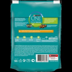 Сухой корм, Purina One (Пурина Ван) 180 г Природа здоровья спирулина для взрослых кошек курица пакет