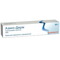 Азикс-Дерм, крем для наружного применения 20% 30 г 1 шт