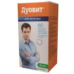 Дуовит для мужчин, табл. п/о 1030 мг №60